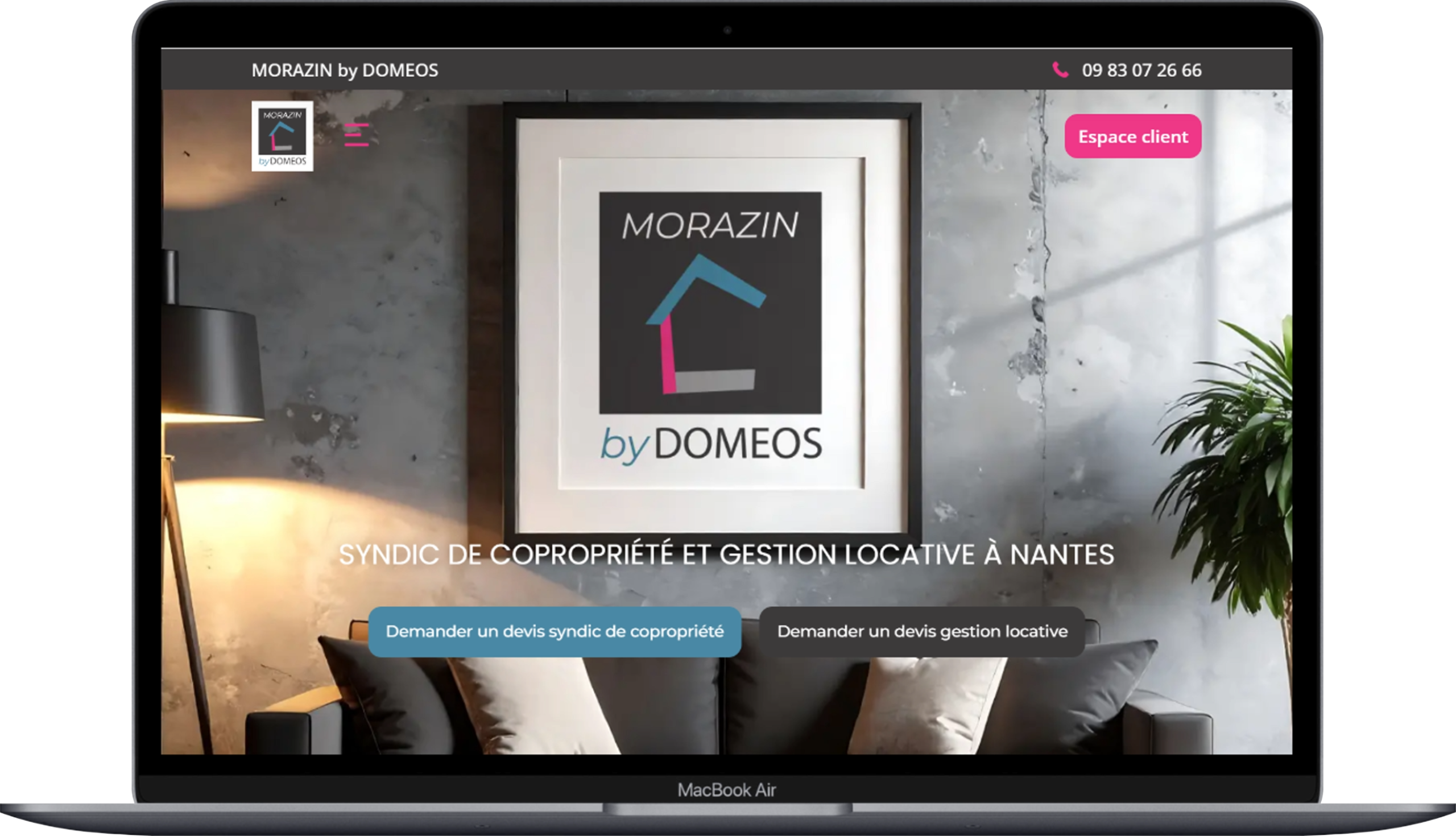 Laetitia Swiatek 3 Création site web à Rennes - MORAZIN by DOMEOS